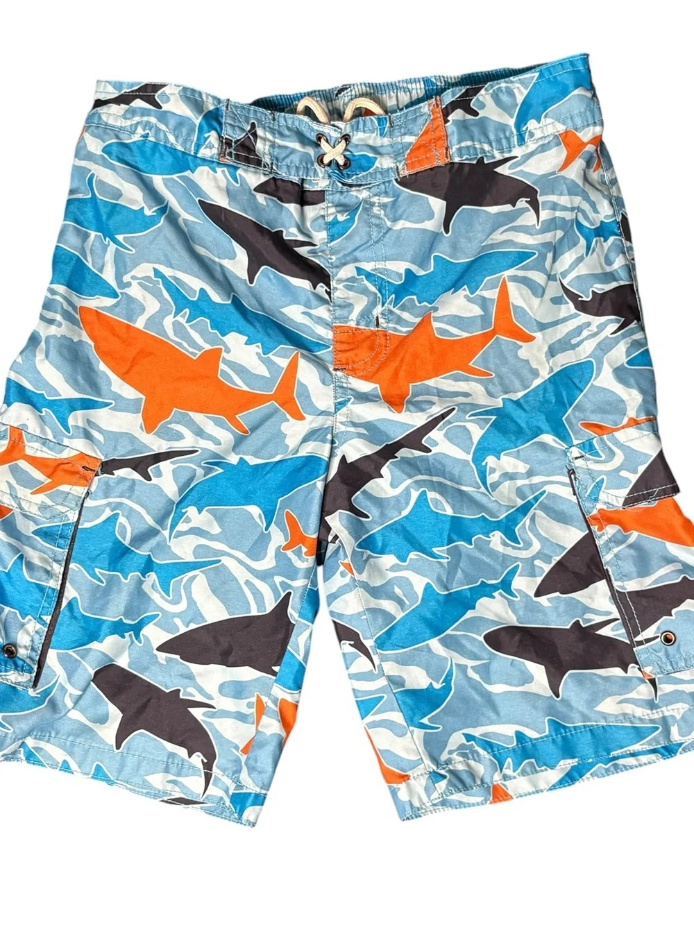 Gymboree Shark Swim Trunks Boys Size 10